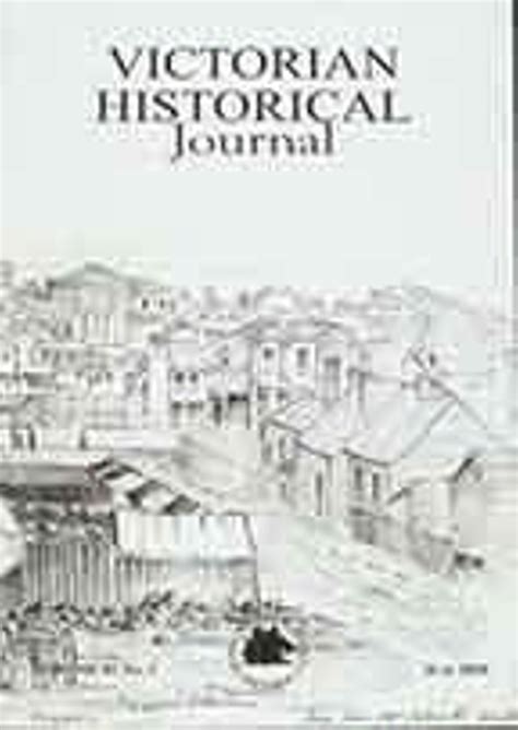 Victorian Historical Journal 273 Volume 81 1 2010 Royal