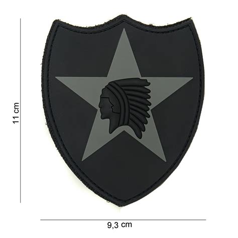Patch 3d Pvc 2nd Infantry 101inc 444130 3586 Airsoft Gamesfr