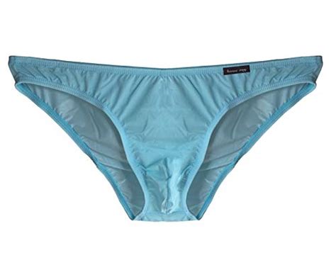 Winday Men Briefs Breathable Ice Silk Triangle Bikinis And Briefs D318