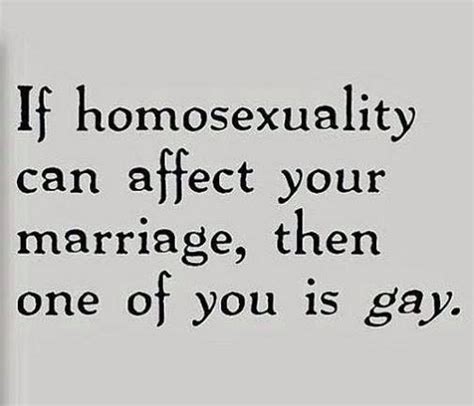 The Only Way Homosexuality Could Affect Your Marriage Jt Eberhard