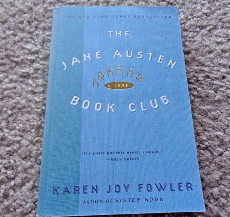 The Jane Austen Book Club By Karen Joy Fowler Jane Austen Book Club Jane Austen Books Book Club