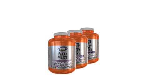 Viaszos Keményítő Now Waxy Maize Powder 3x2495 G Vitaminstorehu