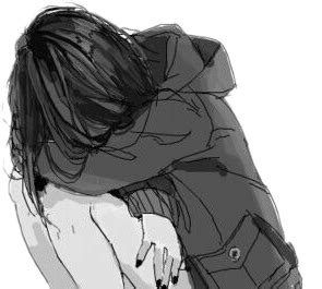 Anime Animegirl Sad Crying Depressed