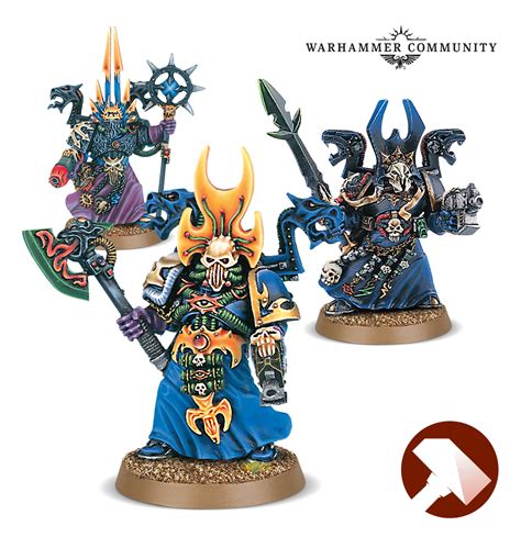 Classic Chaos Sorcerers Wield Mighty Magics In 40k Ontabletop Home