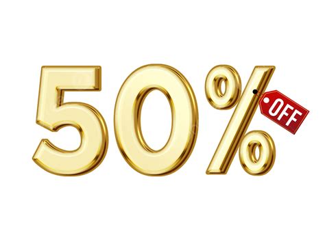 Up To 50 Percent Off Golden Vector Discount 50 Percent Off Up To 50