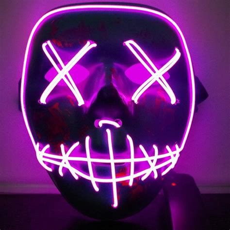 Eur 6,39 bis eur 7, marke: Purge LED maske - Purple | Cool Mania