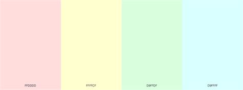 Collection Of Beautiful Pastel Color Schemes Blog