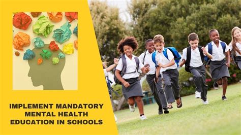 Petition · Implement Mandatory Mental Health Education In Schools