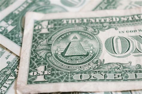 Free Picture Novus Ordo Seclorum One Dollar Pyramid Close Up Cash