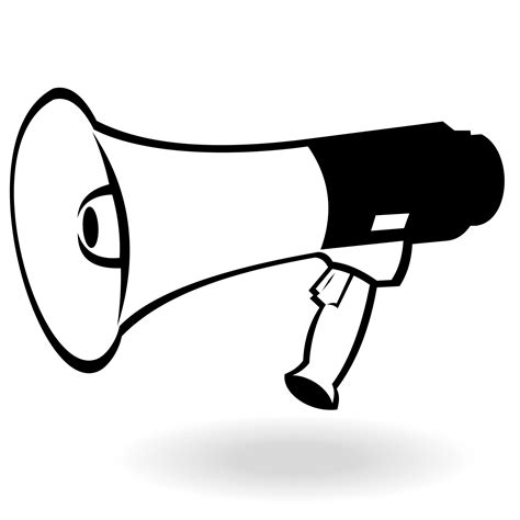 Vector For Free Use Megaphone Vector