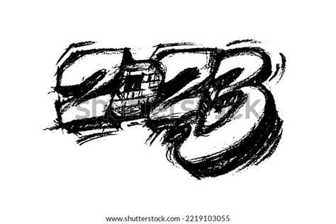 Graffiti Numbers In Graffiti Style In 2023 Graffiti Numbers Graffiti