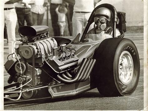 Vintage Drag Racing A Great Photo That Captures Front Engine