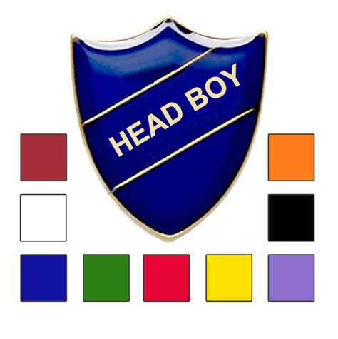Head Boy Badges Same Day Dispatch School Badge Store