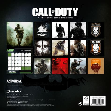 A new call of duty game will arrive later this year, according to activision blizzard's q4 2020 earnings call. Kalender 2021 Call Of Duty - EuroPosters.se