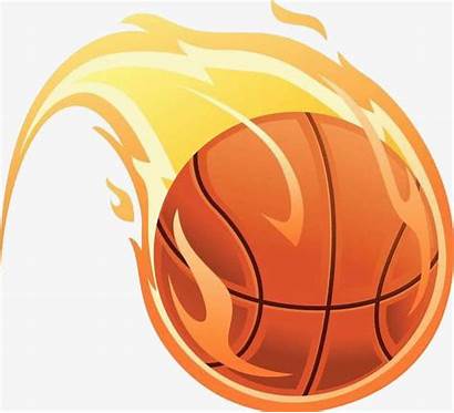 Clipart Basketball Flames Printable Ball Flame Webstockreview