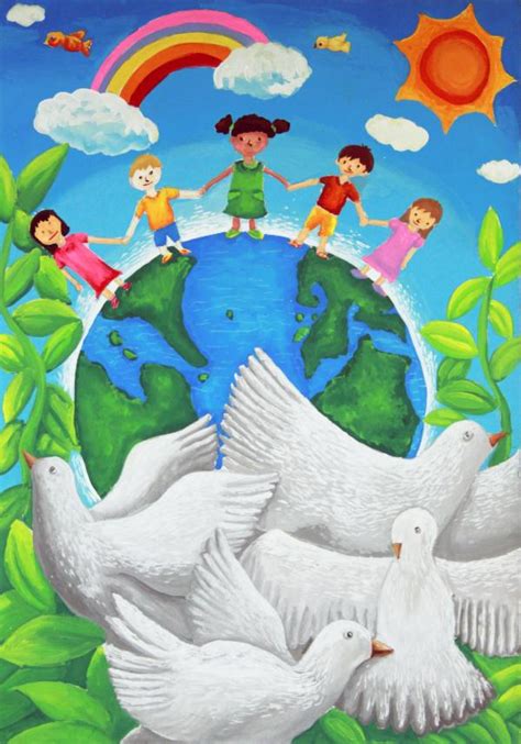 World Peace Pictures For Drawing Competition 2014 15 Lions Clubs