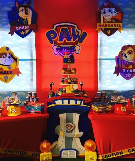 Paw Patrol Birthday Paw Patrol Birthday Party Paw Patrol Decorations