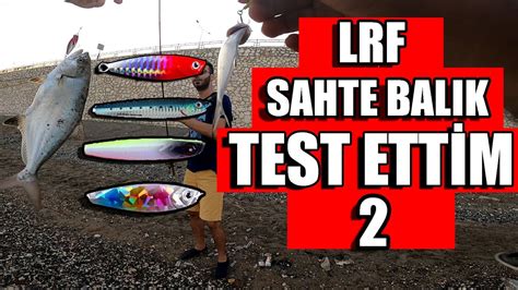 Lrf Ile Kıyıdan Balık Avı Jig Sahte Balık Testi 2 Youtube