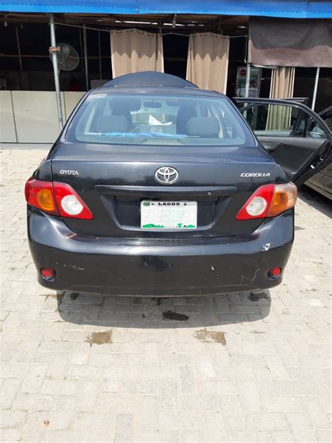 Neatly Used 0809 Toyota Corolla For Sale Autos Nigeria