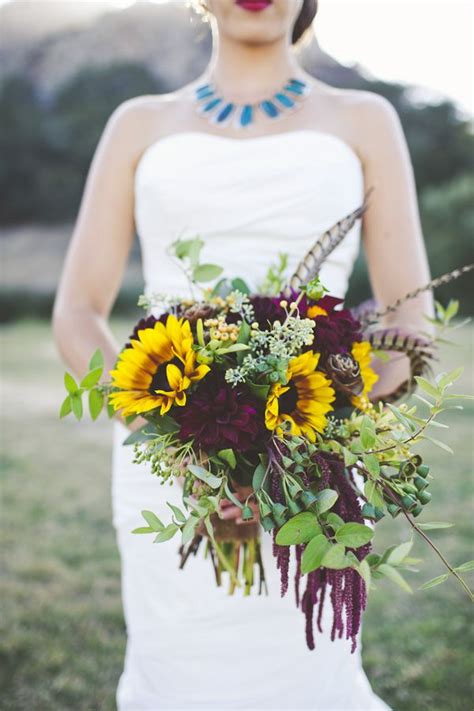 70 Sunflower Wedding Ideas And Wedding Invitations ~ Diy