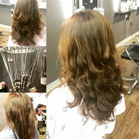 The difference between a digital perm and a traditional perm is that the digital perm uses heat from within the rods to process. Sample pictures of the customer who had digital perm at ...