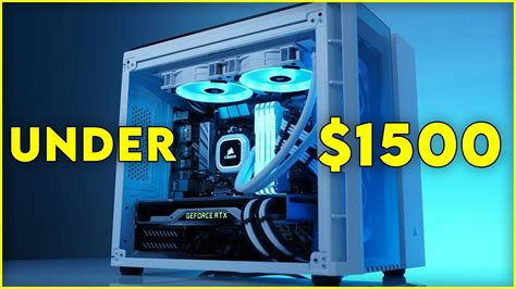 Best Prebuilt Gaming Pc Under 1500 2021 Build Your Budget Youtube