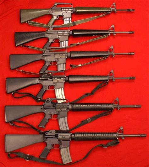 Photo 1 Of 32 M16 Replica Collection Group