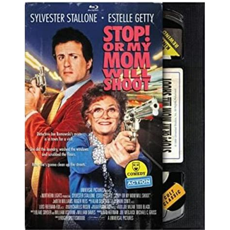 Stop Or My Mom Will Shoot Retro Vhs Packaging Blu Ray Walmart