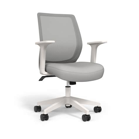 Union And Scale Essentials Mesh Back Fabric Task Chair Gray Un59418