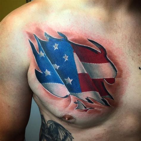 The flag of the united states is the emblem of our identity as a sovereign nation, which the united states of. 85+ Best Patriotic American Flag Tattoos — I Love USA (2019)