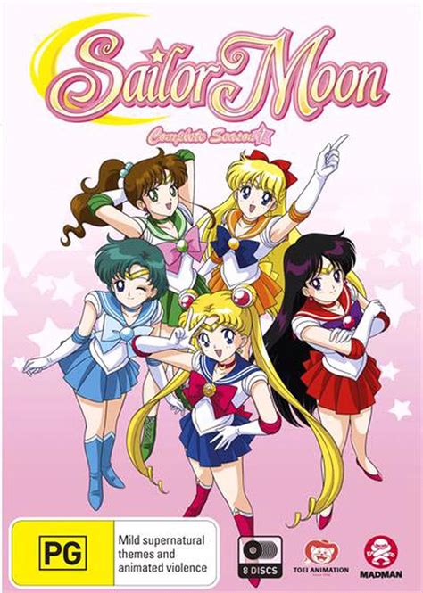 Sailor Moon Season 1 Dvd Region 4 Free Shipping 9322225224490 Ebay