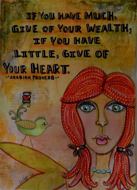 Give Of Your Heart Painting By Lindy Powell Fine Art America