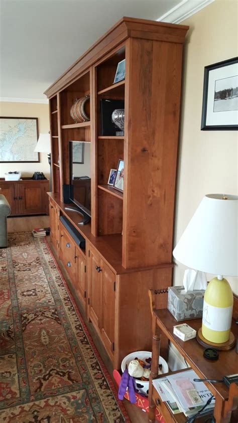Rustic Cherry Entertainmentstorage Cabinet Furniture From The Barn