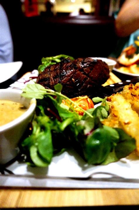 Marinating the meat overnight makes it tender and flavorful and the toppings add a layer of fun. Chateaubriand @ Miller and Carter Steak House Manchester ...