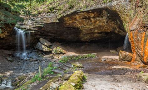 Raccoon creek state park, hookstown pennsylvania. Pennsylvania Waterfalls: Frankfort Mineral Springs Falls ...