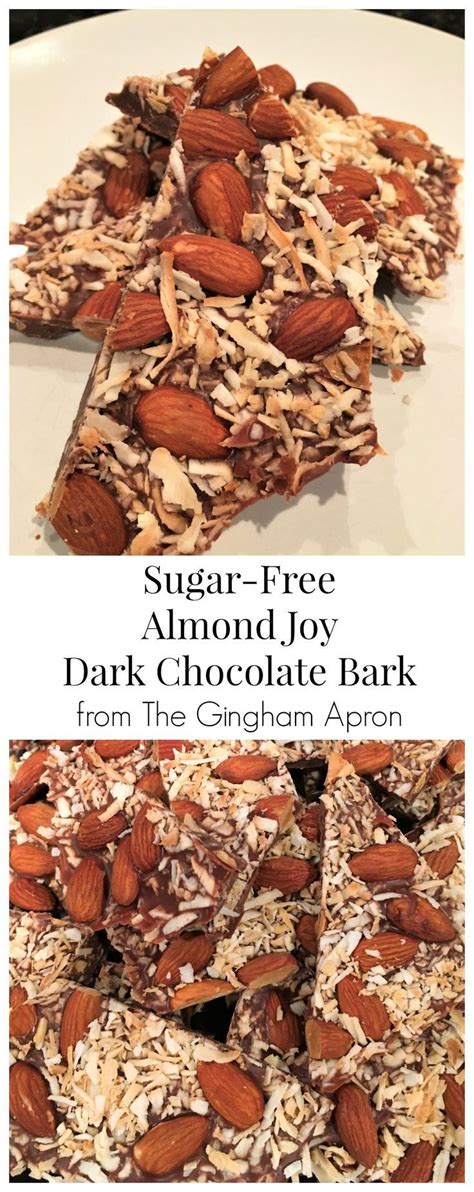 I found this on the a.b.c. Sugar-free Almond Joy Dark Chocolate Bites | Recipe ...