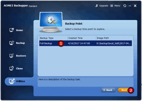 How To Restore A Single File Or A Folder From A Backup Image Using