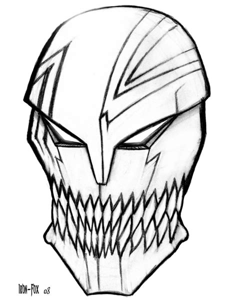 Hollow Mask By Iron Fox On Deviantart