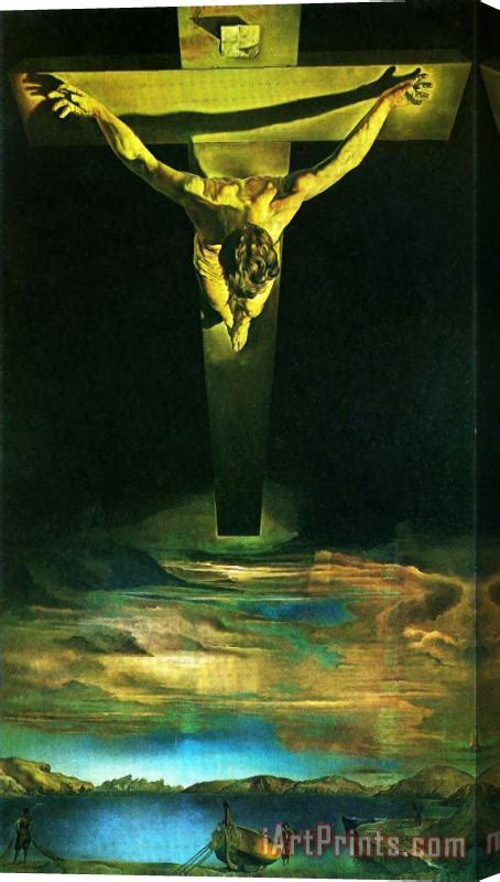 Salvador Dali Christ Of St John Of The Cross 1951 Stretched Canvas