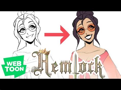 New comic HEMLOCK - Character design (Webtoon Short Story ...