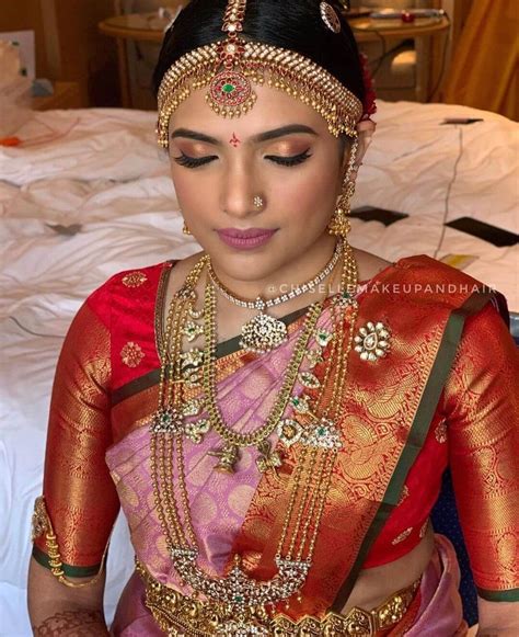 South Indian Makeup Indian Makeup Looks Indian Bride Makeup South Indian Bridal Jewellery
