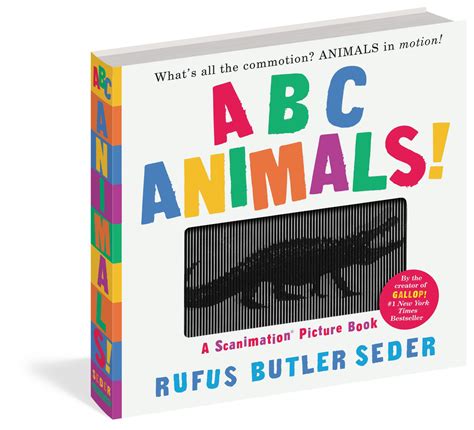 Abc Animals A Scanimation Book