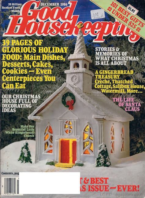Find many great new & used options and get the best deals for good housekeeping christmas: backissues.com - Good Housekeeping December 1986 - Product ...