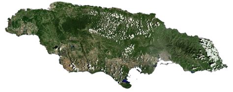 Map Of Jamaica Cities And Roads Gis Geography