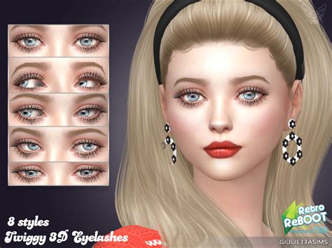 Sims 4 Fake Eyelashes Cc