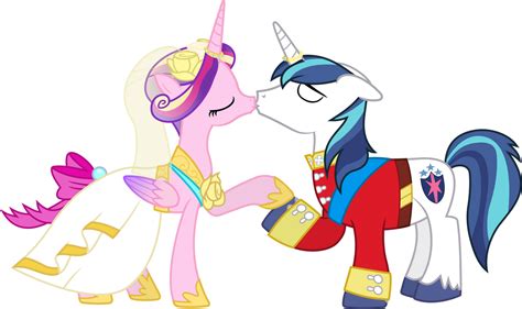 princess cadance and shining armour kissing by 90sigma on deviantart