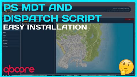 Qbcore Mdt Script Installation Ps Mdt And Dispatch Mdt For Police