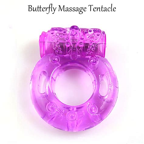 Davidsource Vibrating Cock Ring 1 Piece Silicone Penis Ring With