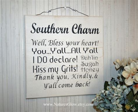 Southern Sayings Sign Southern Charm Southern Phrases