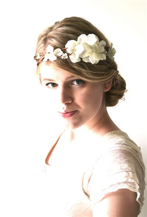 Items Similar To Bridal Headpiece Flower Crown Floral Crown Woodland
